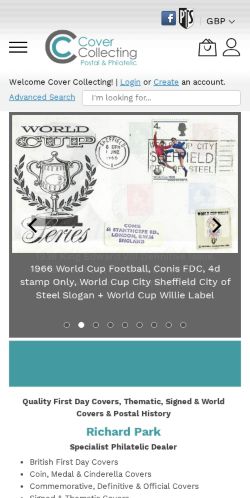 Mobile page screenshot