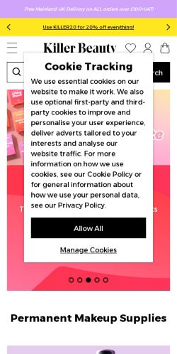 Mobile page screenshot
