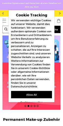 Mobile page screenshot