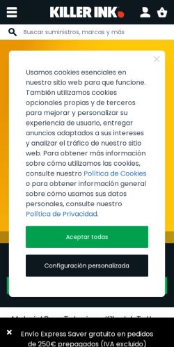 Mobile page screenshot