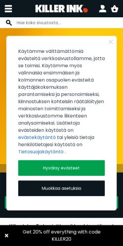 Mobile page screenshot