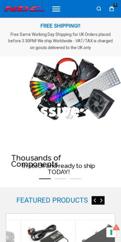 Mobile page screenshot