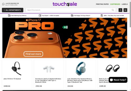 Desktop page screenshot