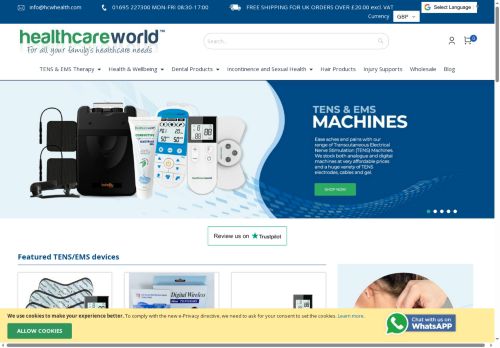 Desktop page screenshot