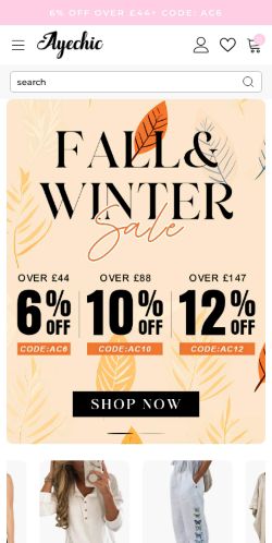 Mobile page screenshot