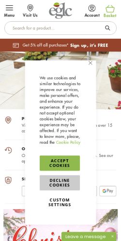 Mobile page screenshot