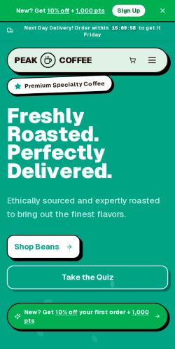 Mobile page screenshot