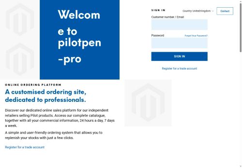 Desktop page screenshot