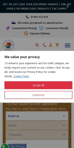 Mobile page screenshot