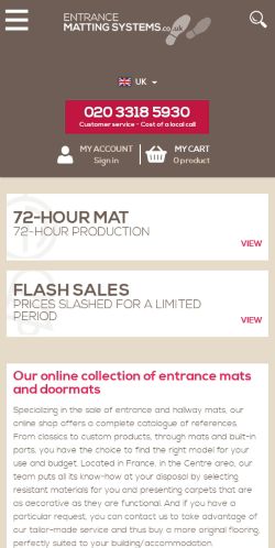 Mobile page screenshot