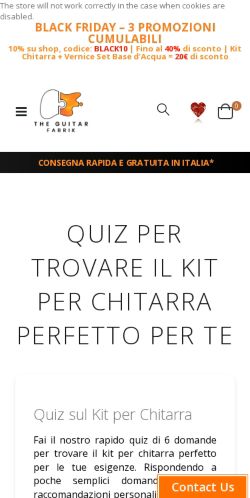 Mobile page screenshot