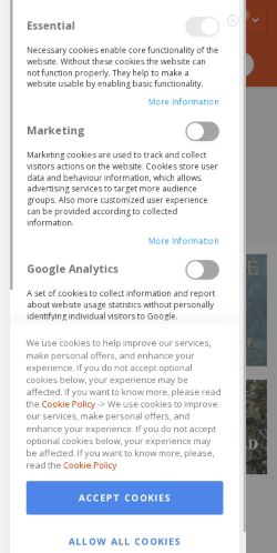 Mobile page screenshot