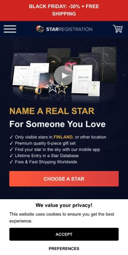 Mobile page screenshot