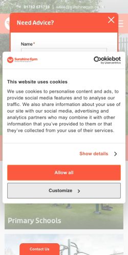 Mobile page screenshot