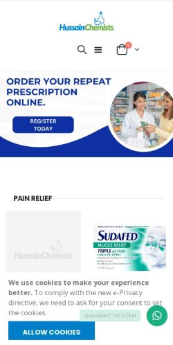 Mobile page screenshot