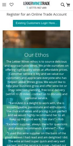 Mobile page screenshot