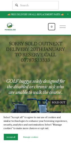 Mobile page screenshot