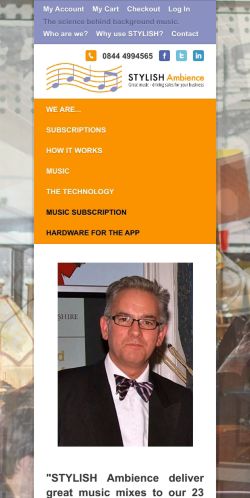 Mobile page screenshot