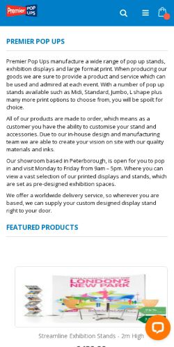 Mobile page screenshot