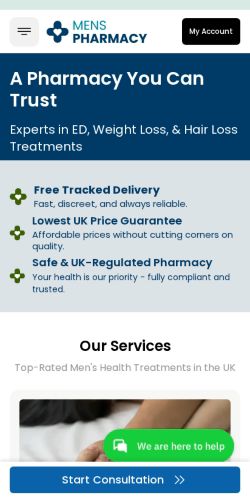 Mobile page screenshot