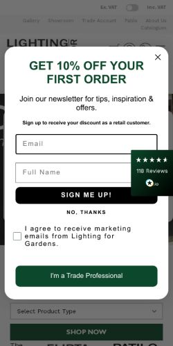Mobile page screenshot