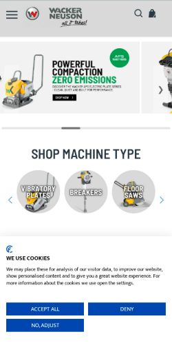 Mobile page screenshot