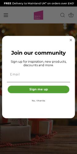 Mobile page screenshot