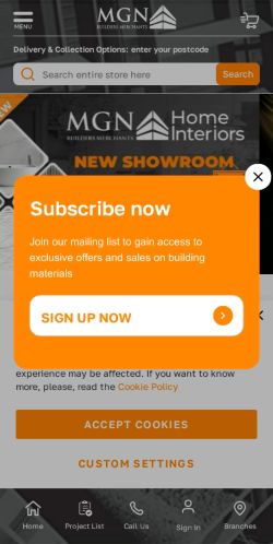 Mobile page screenshot