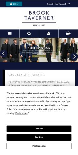 Mobile page screenshot