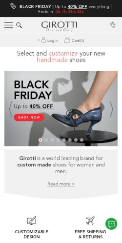 Mobile page screenshot