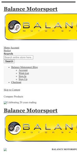 Mobile page screenshot