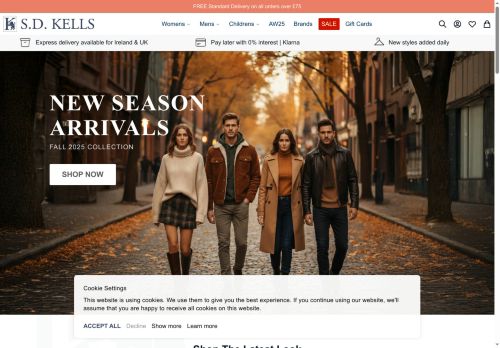 Desktop page screenshot