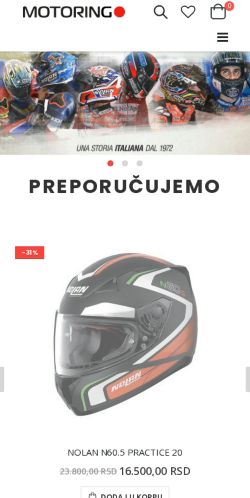 Mobile page screenshot