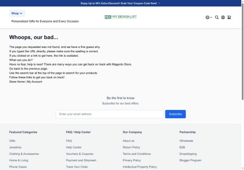 Desktop page screenshot