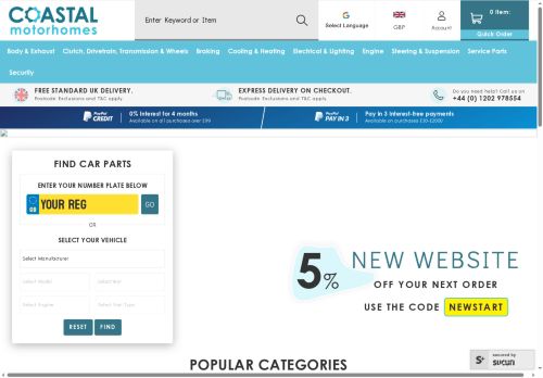 Desktop page screenshot