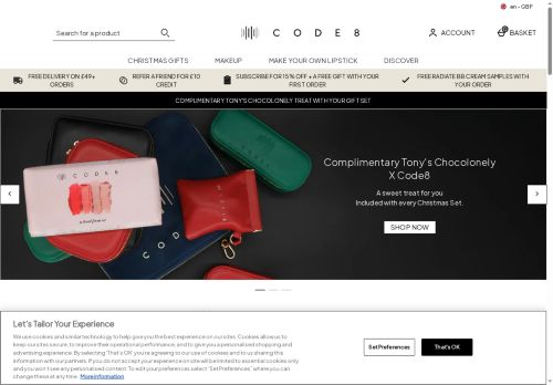 Desktop page screenshot