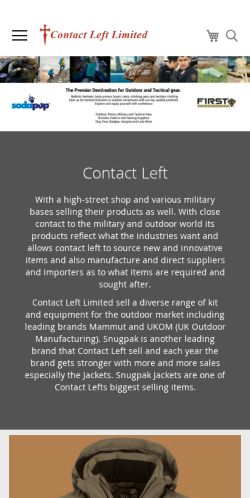 Mobile page screenshot