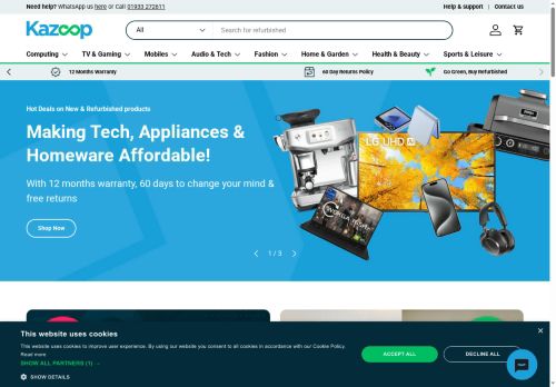 Desktop page screenshot