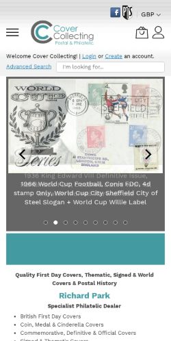 Mobile page screenshot