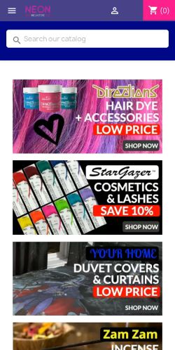 Mobile page screenshot