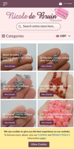 Mobile page screenshot