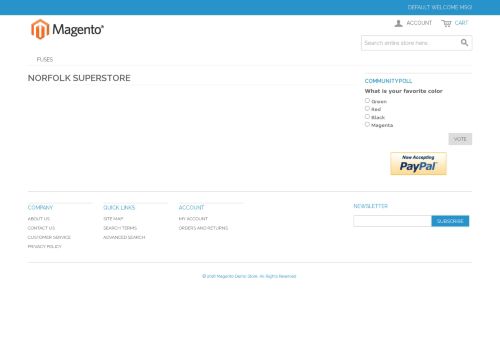 Desktop page screenshot