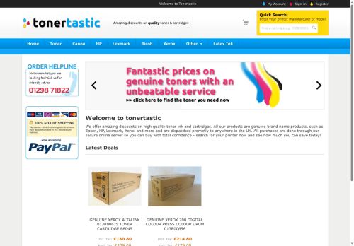 Desktop page screenshot