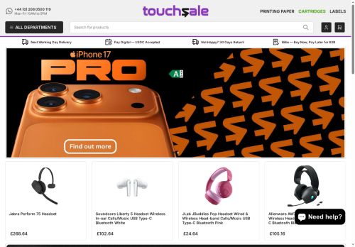 Desktop page screenshot