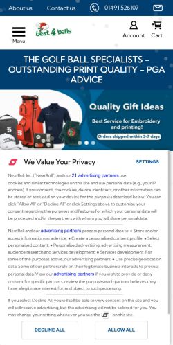 Mobile page screenshot