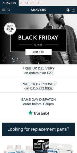 Mobile page screenshot