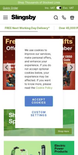 Mobile page screenshot