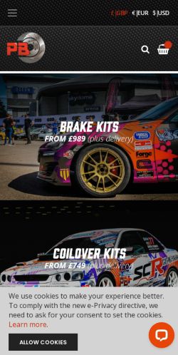 Mobile page screenshot