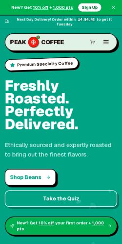 Mobile page screenshot