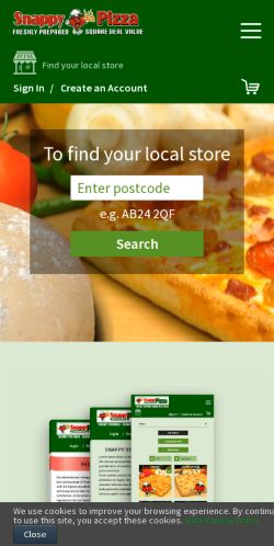 Mobile page screenshot